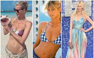 Claudia Schiffer nu s-a schimbat deloc! Supermodelul arată perfect în costum de baie, la 51 de ani