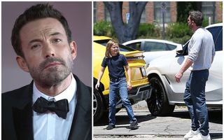 Ben Affleck și-a lăsat fiul de 10 ani la volanul unui Lamborghini, într-o parcare. Băiatul a lovit o altă mașină