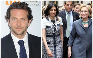 Bradley Cooper iubește din nou: Actorul are o relație cu Huma Abedin, fosta consilieră a lui Hillary Clinton