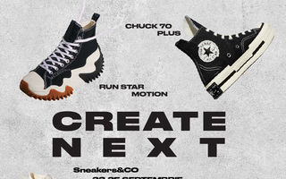 CONVERSE CREATE NEXT: vino la Sneakers & Co și descoperă surprizele Converse