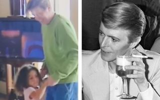 Imagini inedite din copilăria fiicei lui David Bowie
