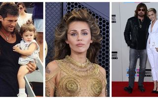 Miley Cyrus a rupt orice legătură cu tatăl ei după ce acesta s-a căsătorit cu o fată de vârsta ei