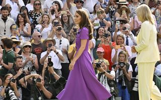Kate Middleton, uimitoare la Wimbledon, deși este în toiul tratamentului pentru cancer. FOTO