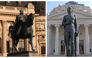 Statuile pe lângă care trecem zilnic, dar ale căror povești nu le știm. 5 monumente din București cu istorii fascinante