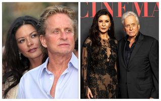 Povestea de dragoste dintre Catherine Zeta-Jones și Michael Douglas: sunt născuți în aceeași zi, dar la 25 de ani distanță