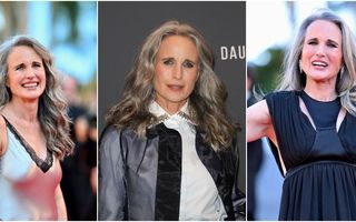 Andie MacDowell, superbă la 68 de ani. Povestea actriței care și-a transformat părul cărunt într-un simbol al libertății