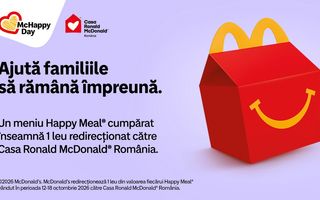 McHappy Day®: împreună, ajutăm familiile să rămână aproape