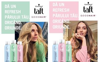 Un refresh în cinci secunde: Schwarzkopf Taft lansează Good Hair