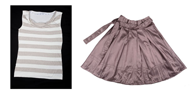 Imbracata in nuantele modei