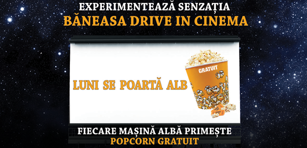 Baneasa Drive In Cinema ofera  trei filme  de calitate