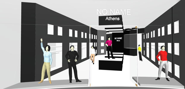 Al doilea magazin NO NAME ATHENS  in AFI Palace Cotroceni