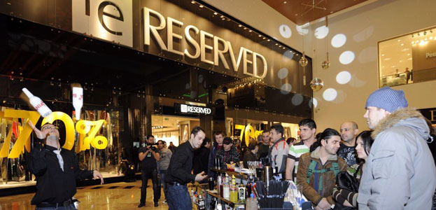Christmas Night Shopping Party la Baneasa Shopping City