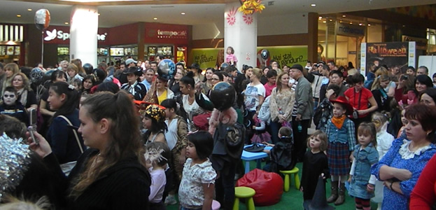 Petrecere pentru copii in acest weekend in Baneasa Shopping City