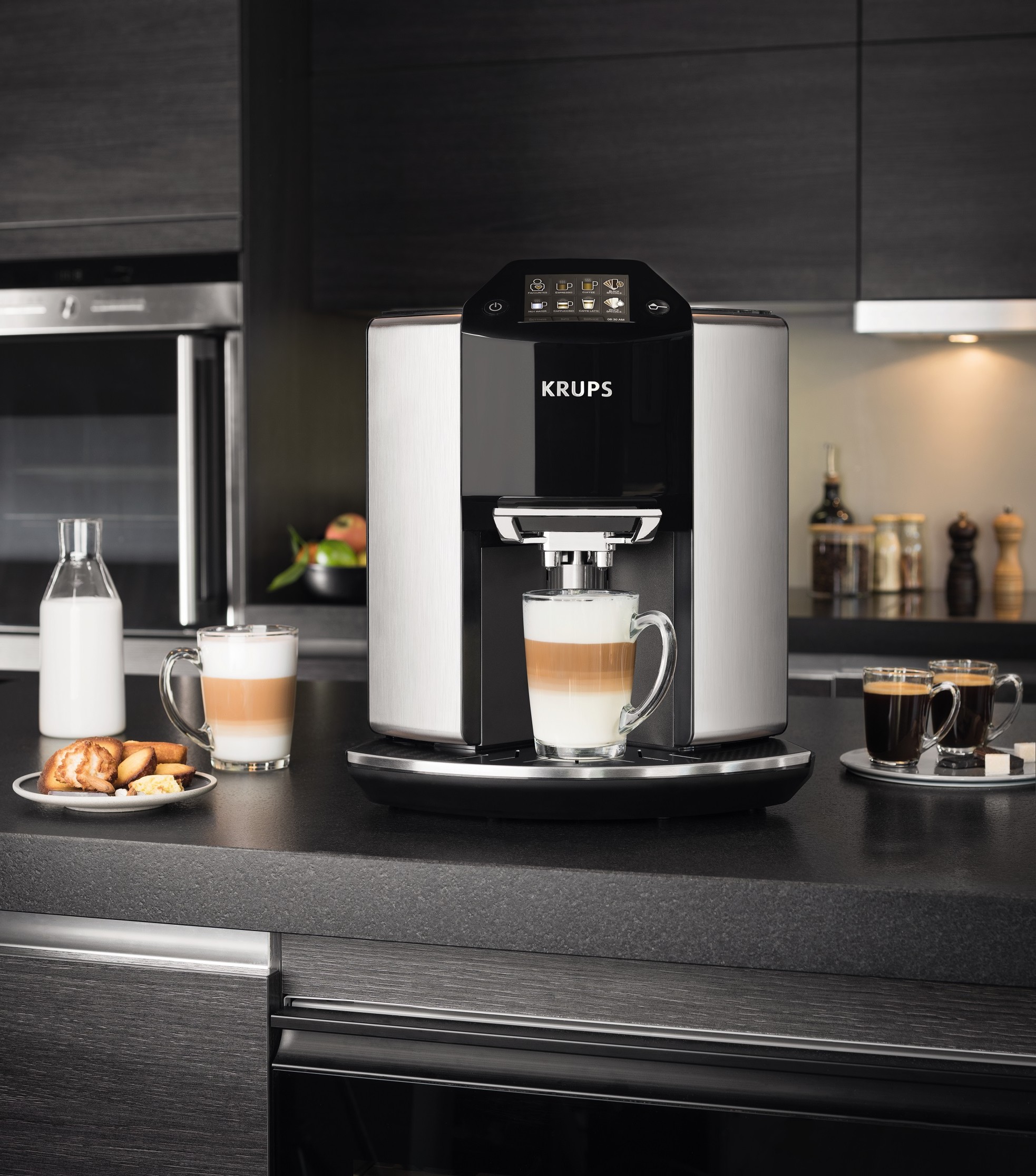 встроенная в стол кофемашина