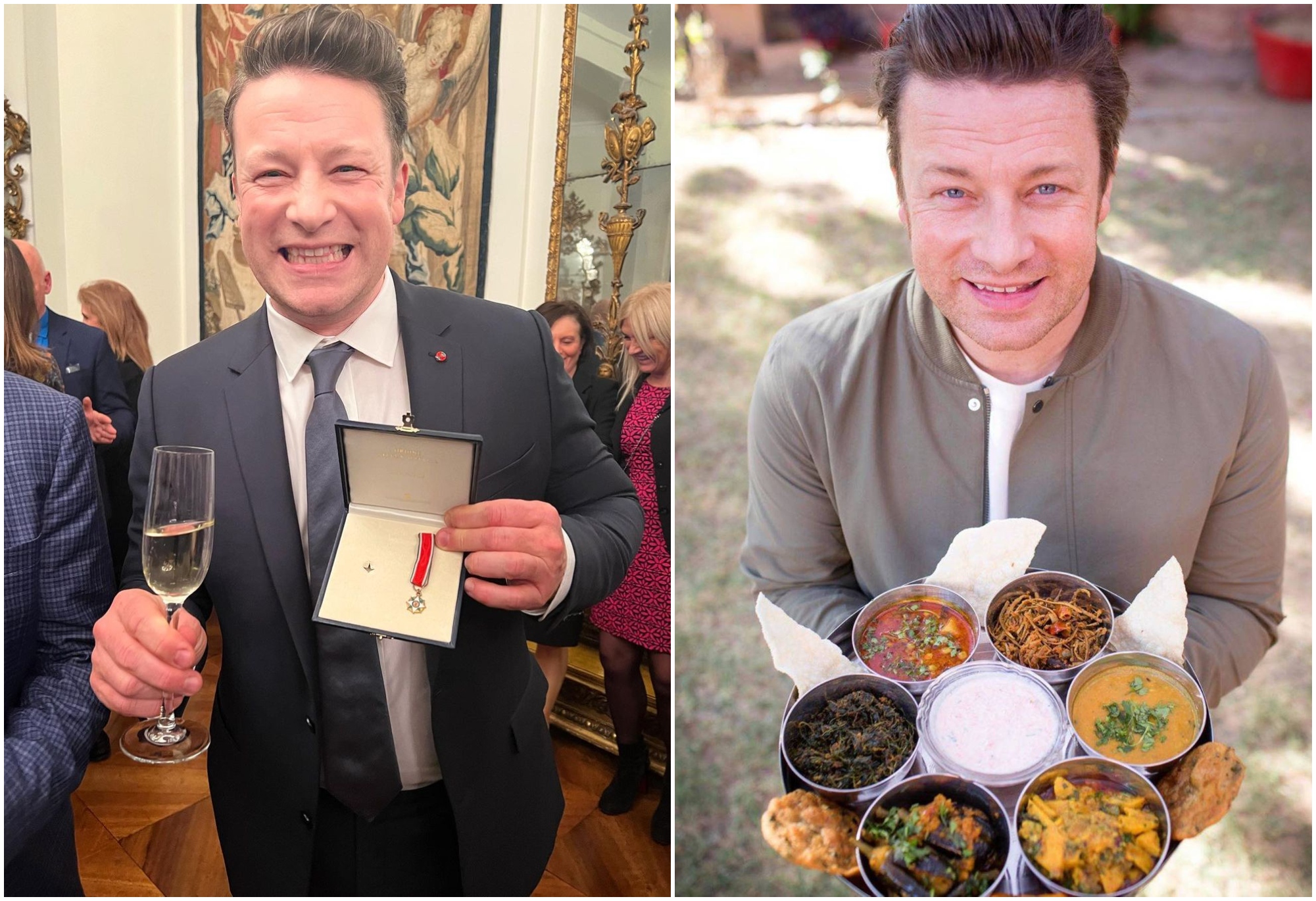 Jamie Oliver esulta come un bambino: è felicissimo di aver ricevuto l’Ordine della Stella d’Italia al grado di Cavaliere – Intrattenimento > Celebrità